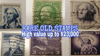 HIGH VALUE RARE STAMPS FROM UNITED STATES /MY COLLECTION