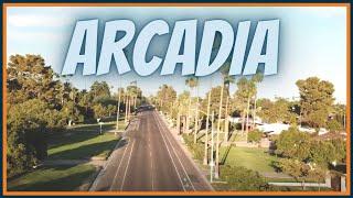 Living in Phoenix's ARCADIA neighborhood | Drone & Driving Tour