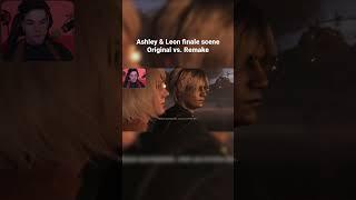 Resident Evil 4 Ashley and Leon Finale Scene Comparison Original vs. Remake