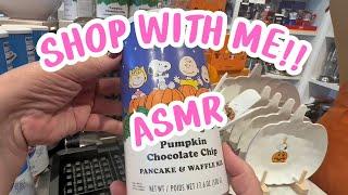 ASMR ️SHOP WITH ME ~POTTERY BARN, WILLIAM SONOMA, BARNES & NOBLE BOOKSTORE (whispering voiceover)