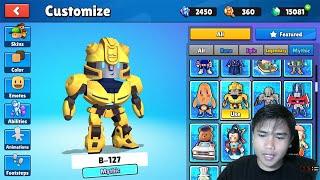 NEW UPDATE COLLAB WITH TRANSFORMER ?? LETSGOO BLOCK DASH STUMBLE GUYS  ! Live Stumble Guys