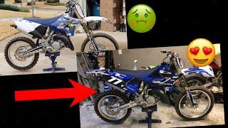 My YZ125 Gets New Graphics!