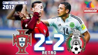 FINAL de INFARTO en KAZÁN  Portugal 2-2 México  Confederaciones 2017 - Narración TV Azteca