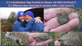 2 x Sondeln in Bayern mit Mini Hort Fund + Weihnachtsgrüße The  Bavarian Detectorist 2024 Part 1025