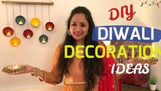 DIY Diwali Decoration Ideas | 6 Easy Diwali Home Decor Ideas