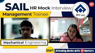 SAIL HR Mock Interview | Mechanical Engineering | Interview & GD Preparation with YourPedia