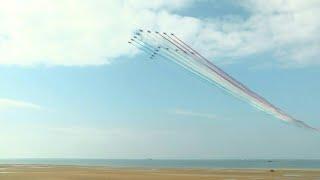 International military flypast at Omaha Beach to mark the 80th anniversary of D-Day | AFP