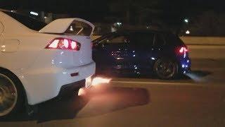 500+HP Civic Street Racing!!!