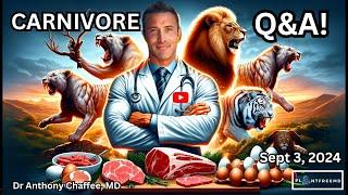 Live Carnivore Diet Q&A! Sept 3, 2024!