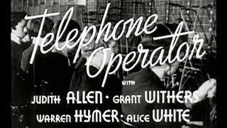 Action Drama Movie - Telephone Operator (1937)