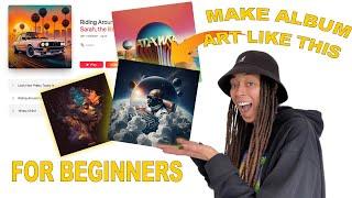 How To Make INSANE Cover Art IN MINUTES! (Midjourney V4)