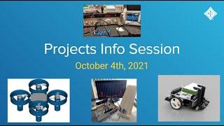 IEEE Projects Infosession 2021