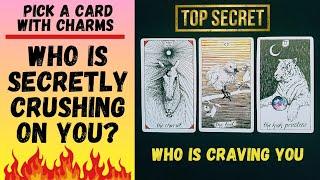 ️‍WHO IS SECRETLY CRUSHING ON YOU|CHARM|TAROT PICK A CARD