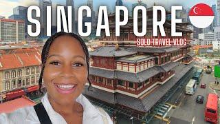 Visiting Buddha Tooth Relic Temple and Asian Civilizations Museum in Singapore