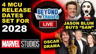 4 Marvel MCU Release Dates 2028, Tom Cruise Oscar & Bob Iger?! Blumhouse Buys Saw Franchise!