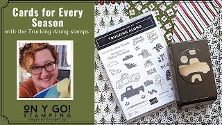 Handmade Cards for Every Season with the Trucking Along Stamp Set and Paper Punch