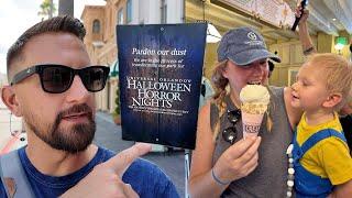 What's NEW At Universal Studios Orlando! HHN Props Are Out, Snacking Around The Park & Family Fun!