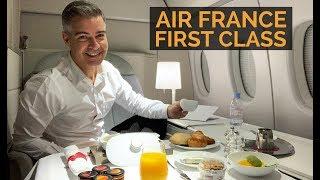 AIR FRANCE FIRST CLASS - Paris-São Paulo - B777-300 - FULL EXPERIENCE