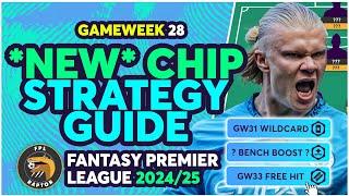 *NEW* CHIP STRATEGY GUIDE  | FPL BLANKS & DOUBLES EXPLAINED | Fantasy Premier League Tips 2024/25