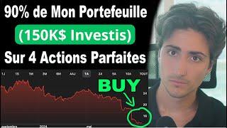 Pourquoi j’ai Tout Misé sur Ces 4 Actions ? (Analyse Complète)