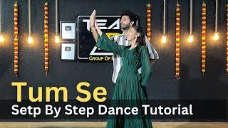 Tum Se Couple Dance Step By Step tutorial #dancewithnikhil #weddingdancechoreography