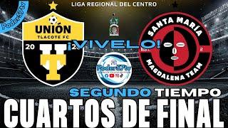 UNION tlacote  vs Deportivo Soker Qro - Cuartos de Vuelta - Segundo Tiempo