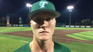 Kody Hoese says the Green Wave just couldnt get the clutch plays in 5-2 loss to Louisiana-Lafayette