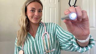 ASMR | The Doctor will see you now Cranial Nerve Exam!