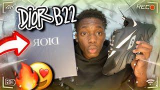 UNBOXING Dior B22 SNEAKER ‘Black Technical Mesh’ (Review) + ON FOOT