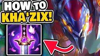 BEGINNER'S KHA'ZIX Jungle Guide | 14.23