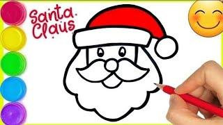 Drawing picture | Santa Claus drawing | Draw a picture of Santa Claus ‍