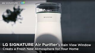 [LG SIGNATURE Air Purifier] Pure Air Revitalization.