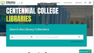 How to Contact Centennial College Libraries