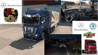 Driving New Mercedes Benz Truck | Euro Truck Simulator 2 | iveals