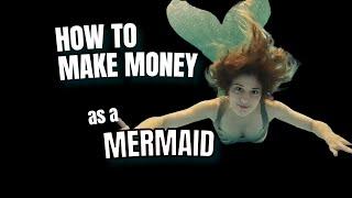 S4:E18 | How Mermaids can actually make money | Full-time performer explains HOW ‍️ 