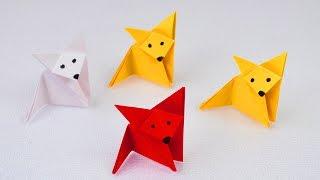 Fuchs Falten | Origami Fox | Super einfach & super niedlich | Bastelidee