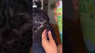 OMG that worked! @the.ebonyj #shortsfeed #viral #haircare