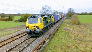 Busy Day Spotting at Marks Tey & Long Green, GEML | 26/01/19