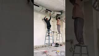 Ducting 2TR Toshiba FCU #ac #carrier #copperpipe #toshiba #hvac #mustwatch #hvaclove #ducting