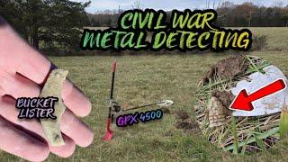 Civil War Bucket listers found in Virginia | Metal Detecting 1860s Camp