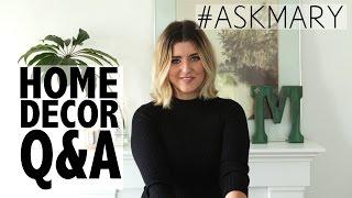 Home Design Q&A: Scandinavian, Modern+Antique, & Bohemian Studio #ASKMARY