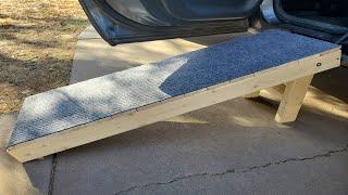 'On The Fly...DIY' Dog Ramp