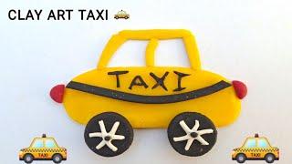 How to Make an Easy Clay Taxi Sisu TV | #SisuTV #Clay #trending #viralvideo #KidsCraft #subscribe