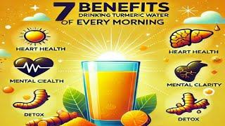 7 Benefits of Drinking Turmeric Water Every Morning (Backed by Science!)