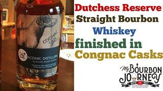 Taconic Distillery Dutchess Reserve Straight Bourbon Whiskey Review finished in Cognac Casks