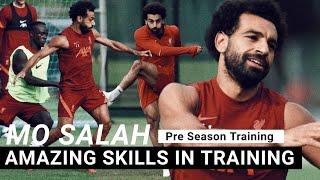 Mohamed Salah training skills