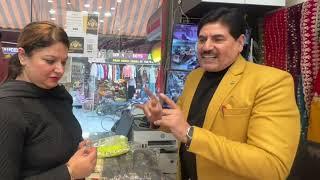 Visiting at pappu shah cloth house