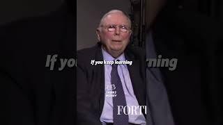 Always Keep Learning per Warren Buffett and Charlie Munger. #shorts