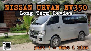 LONG TERM REVIEW Part 1 - 2017 Nissan Urvan NV350 - TheManoy66