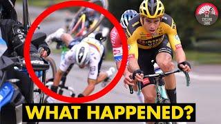 Why did Julian Alaphilippe CRASH at the Tour of Flanders 2020 | EXPLAINED | WHAT REALLY HAPPENED?